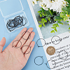 Unicraftale 304 Stainless Steel Hoop Earring Settings STAS-UN0015-66-4