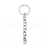 304 Stainless Steel Split Key Rings STAS-G214-03P-1