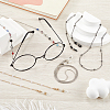 CREATCABIN 4Pcs 4 Styles Iron & Alloy Eyeglasses Chains AJEW-CN0002-75A-4
