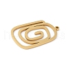 304 Stainless Steel Pendants STAS-G355-08B-G-2
