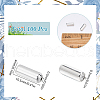 SUNNYCLUE 100Pcs Brass Brooch Findings MAK-SC0001-31-2
