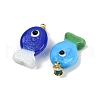 Handmade Lampwork Pendants LAMP-A007-01G-01-2