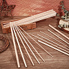 Olycraft 6 Styles Beech Wood Sticks WOOD-OC0004-05B-5