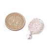 Glass Seed Beaded Hot Air Balloon Pendants PALLOY-MZ00662-02-2