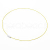 Stainless Steel Wire Necklace Cord DIY Jewelry Making TWIR-R003-02-3