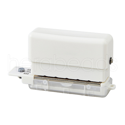 Mini Plastic 6-Hole Punch AJEW-WH0083-63A-1