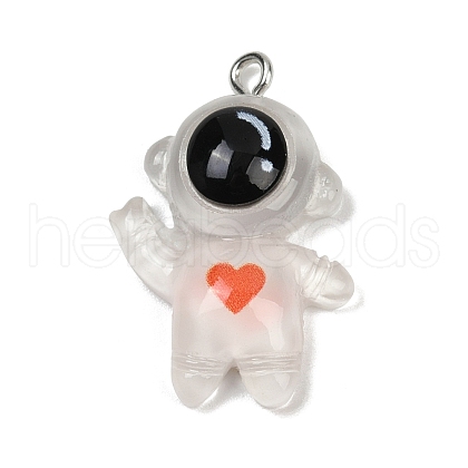 Resin Pendants RESI-Q022-02B-1