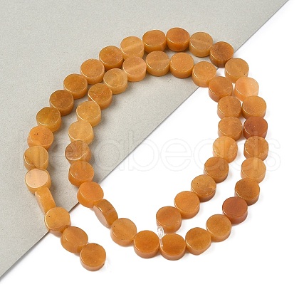 Natural Topaz Jade Beads Strands G-M454-B09-1