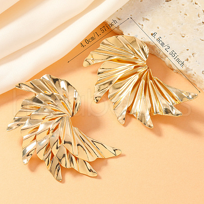 Alloy Stud Earrings FS-WG2070E-01-1