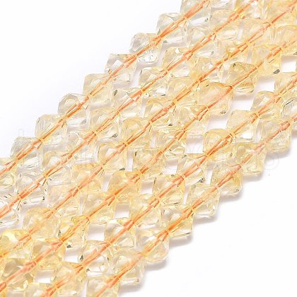 Natural Citrine Beads Strands G-F715-020-1