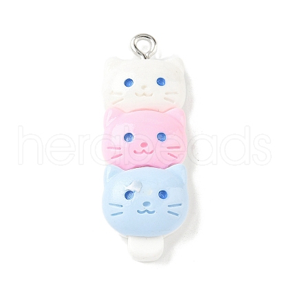 Animal Theme Resin Pendants RESI-V005-001D-1