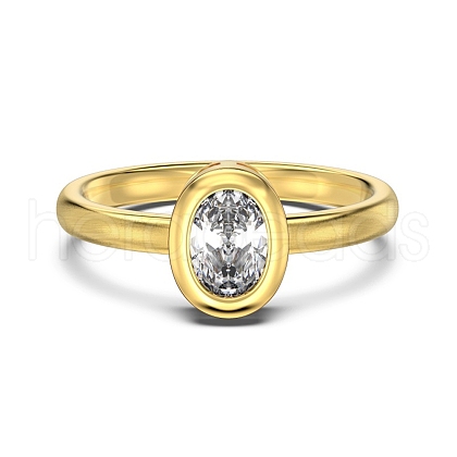 925 Sterling Silver Micro Pave Cubic Zirconia Finger Rings for Women RJEW-K253-15MG-1