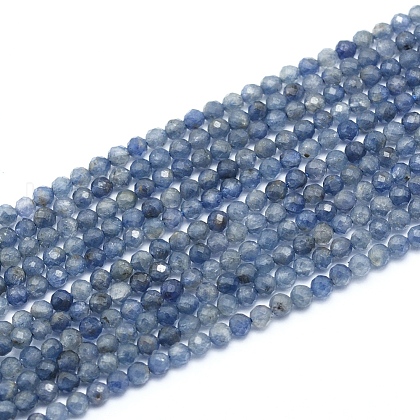 Natural Iolite/Cordierite/Dichroite Beads Strands X-G-G823-15-2.5mm-1