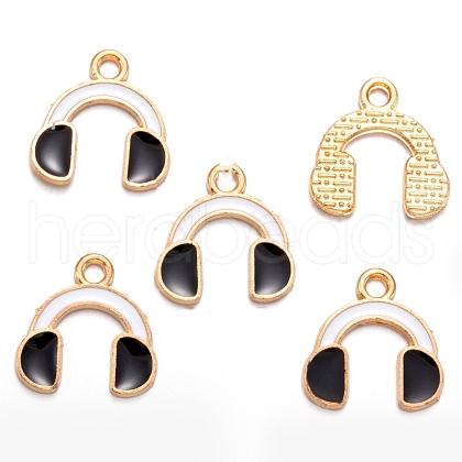 Alloy Enamel Pendants PW-WG086C0-07-1