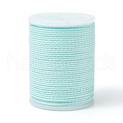 Round Waxed Polyester Cord X-YC-G006-01-1.0mm-31-1