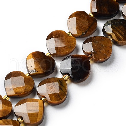 Natural Tiger Eye Beads Strands G-B044-B05-01-1