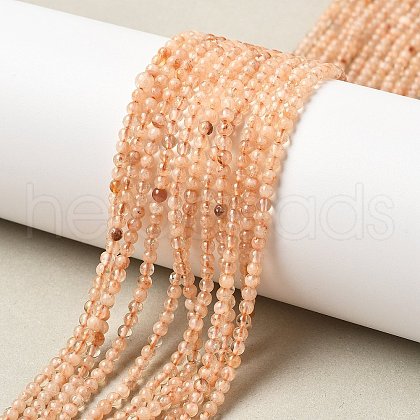 Natural Citrine Beads Strands G-RM241221-B5-1