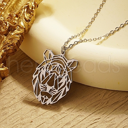 Non-Tarnish Stainless Steel Color Stainless Steel Pendant Necklace GF1493-05-1