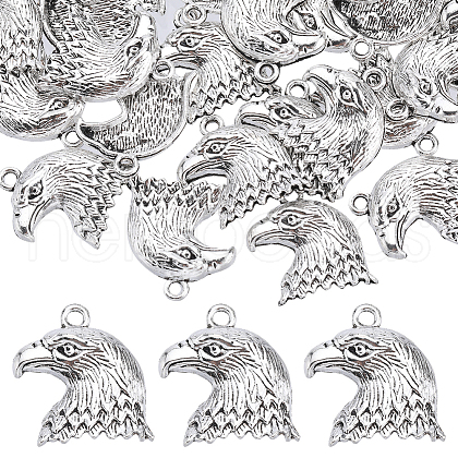 SUNNYCLUE 50Pcs Tibetan Style Zinc Alloy Pendants FIND-SC0006-30-1