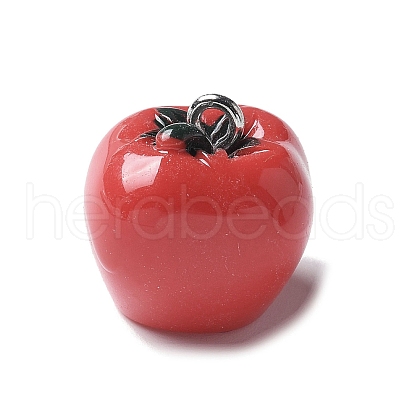 Resin Iron Pendants RESI-D280-11-1