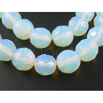 Opalite Beads Strands X-GSF10mmC081-1