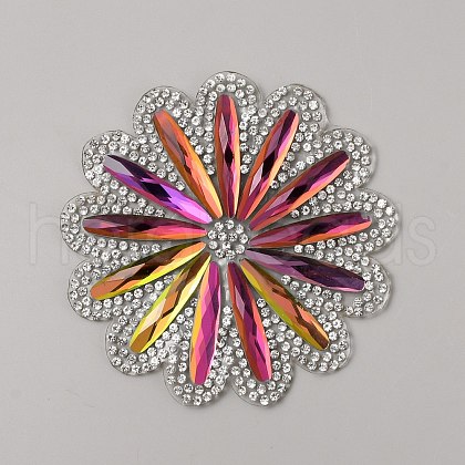 Rhinestone Cloth Iron on/Sew on Patches DIY-WH20004-05A-1