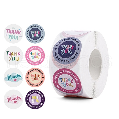 500Pcs Roll Stickers DIY-U008-04C-1
