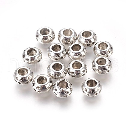 Tibetan Silver Spacer Beads LFH10212Y-1