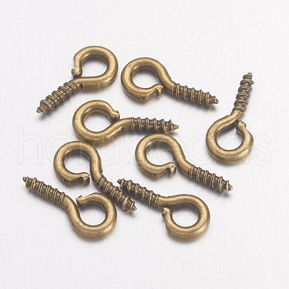 Iron Screw Eye Pin Peg Bails IFIN-E561Y-AB-1