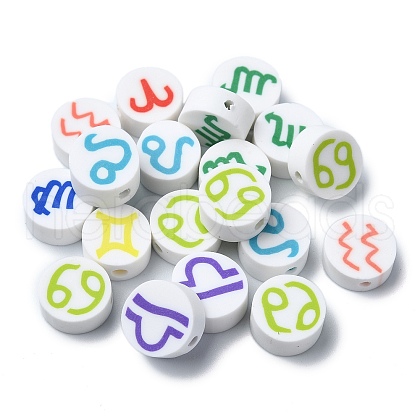Handmade Polymer Clay Beads CLAY-M005-04-1