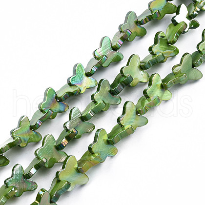 Natural Freshwater Shell Beads Strands SHEL-N026-206E-1