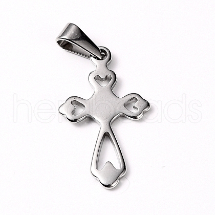 Tarnish Resistant 304 Stainless Steel Pendants STAS-L210-14P-1