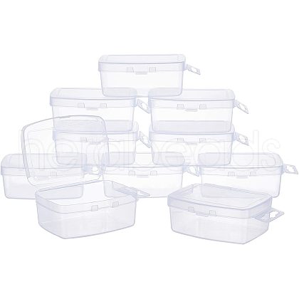 Transparent Plastic Bead Containers CON-WH0074-61-1