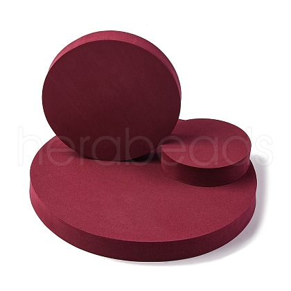 3Pcs EVA Foam Jewelry Display Pedestals for Jewellery Display PW-WG87303-04-1