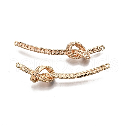 Brass Connector Charms KK-C005-15G-1