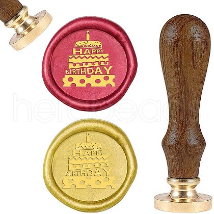 Wax Seal Stamp Set AJEW-WH0100-765-1