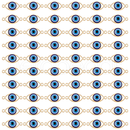 HOBBIESAY 60Pcs Alloy Connector Charms FIND-HY0002-44-1